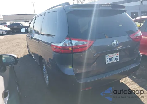 2015 Toyota Sienna Xle Premium 8 Passenger z USA, uszkodzony, nr VIN 5TDYK3DC5FS639760